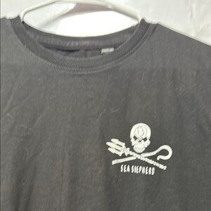 Sea Shepherd Black Graphic T-Shirt